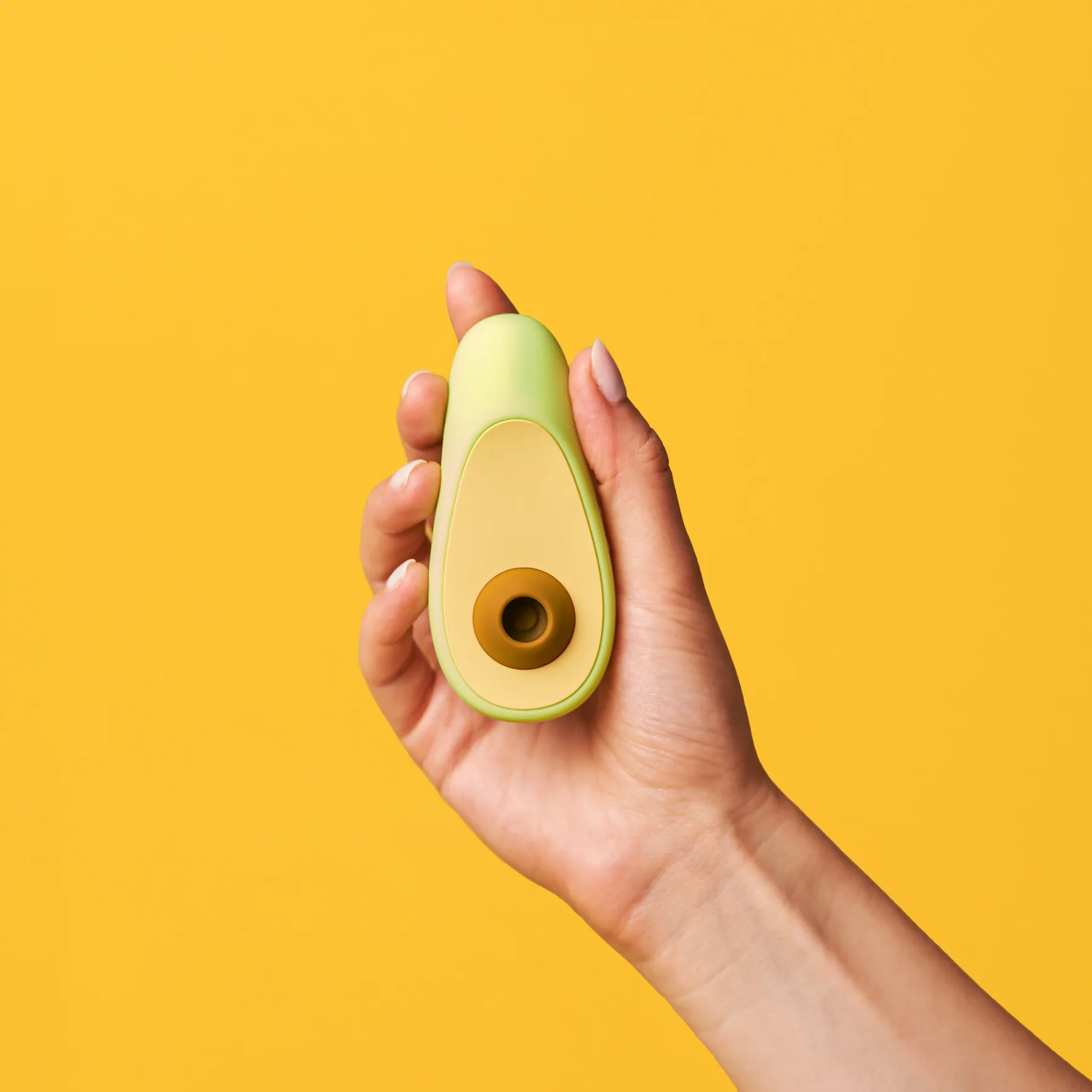Avocado vibrator close-up detail
